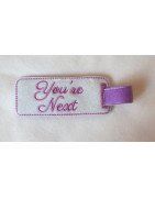 In Hoop Flower Tag
