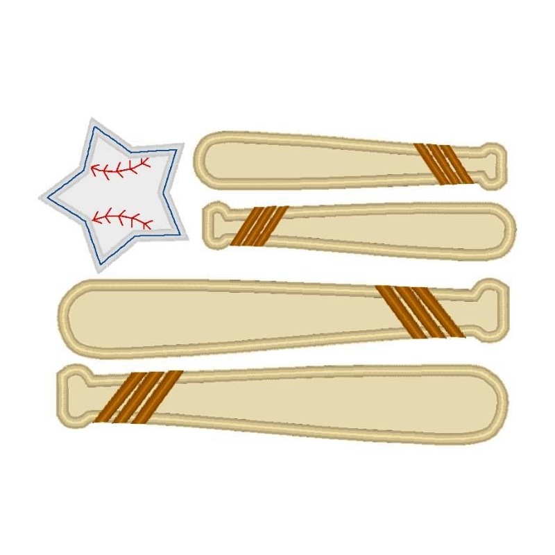 Stars and Stripes Baseball