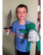 In Hoop Sword Stuffie