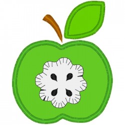 Green Apple Applique