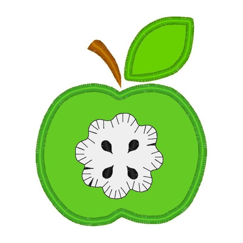 Green Apple Applique