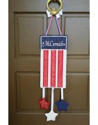 4th of July Door Hanger