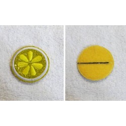Lemon Slice Bobbie Pin Buddy