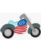 Patriotic Motorcycle