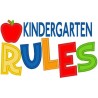 Kindergarten Rules