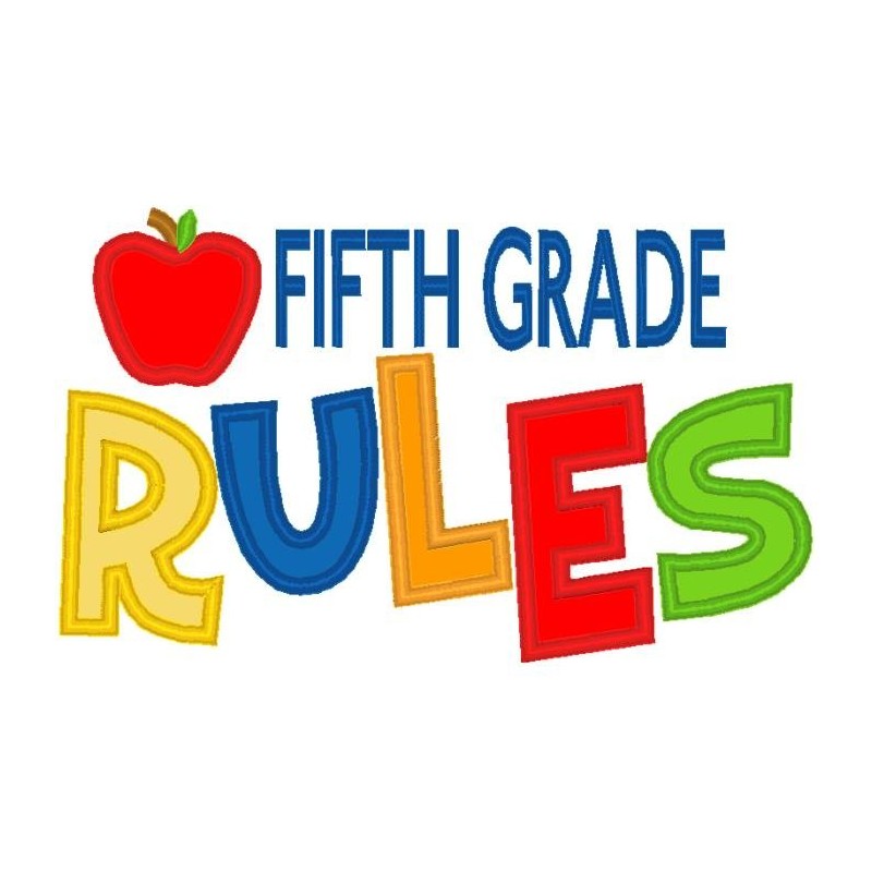 Fifth Grade Rules