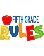 Fifth Grade Rules
