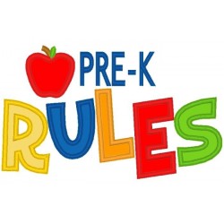 Pre-K Rules