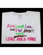 Live Laugh Love, Load Aim Fire