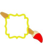 Paintbrush Monogram