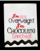 Chocolate Kitchen Towel Sayings