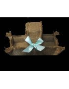 Burlap Basket