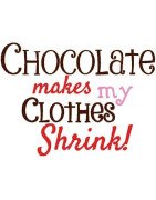 Chocolate Shrinks Clothes