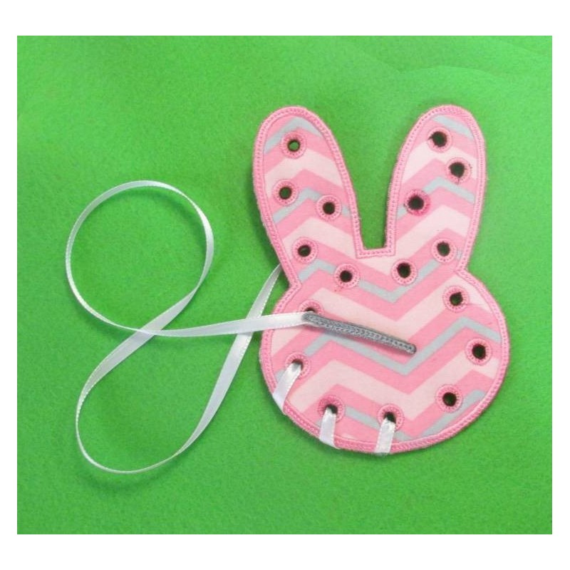 Little Lacer Card Bunny
