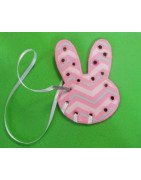 Little Lacer Card Bunny