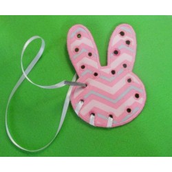 Little Lacer Card Bunny