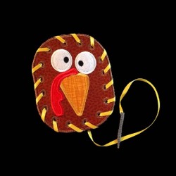 Little Lacer Card Thanksgiving