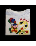 Clown Applique Numbers