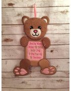 Bear Door Hanger