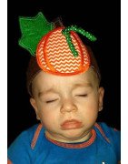 In Hoop Pumpkin Headband