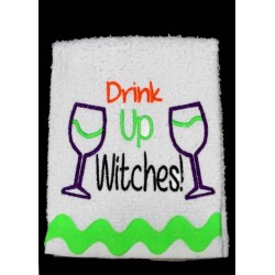 Halloween  Kitchen Towel Saying Set