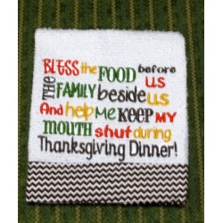 Thanksgiving Kitchen Towel Saying Set