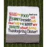 Thanksgiving Kitchen Towel Saying Set
