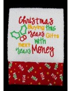 Funny Kitchen Towel Christmas Sayings