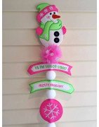 Snowman Yard Sign