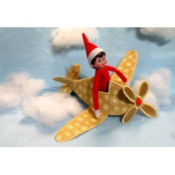 In The Hoop Elf AIrplane