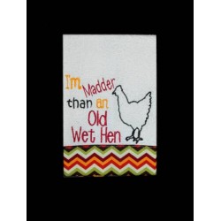Chicken Kitchen Towel Sayings