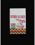 Kitchen Closed Chick Saying