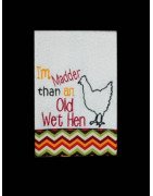 Old Wet Hen Saying