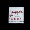 Wine Kitchen Towel Sayings 2