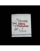 Wine Kitchen Towel Sayings 2