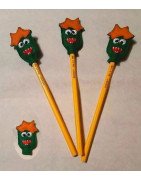In Hoop Monster Pencil Topper