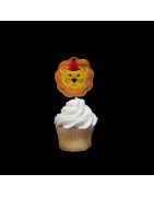 Lion Cupcake Toppers