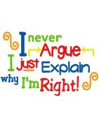 Never Argue