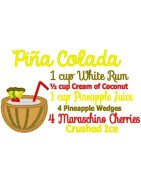 Pina Colada Towel Design