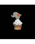 Elephant Cupcake Topper