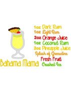 Bahama Mama Recipe Design