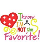 I Know I am the NOT the Favorite
