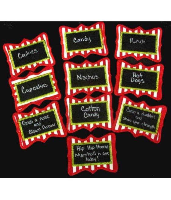 Mini Frames with Chalboard Centers