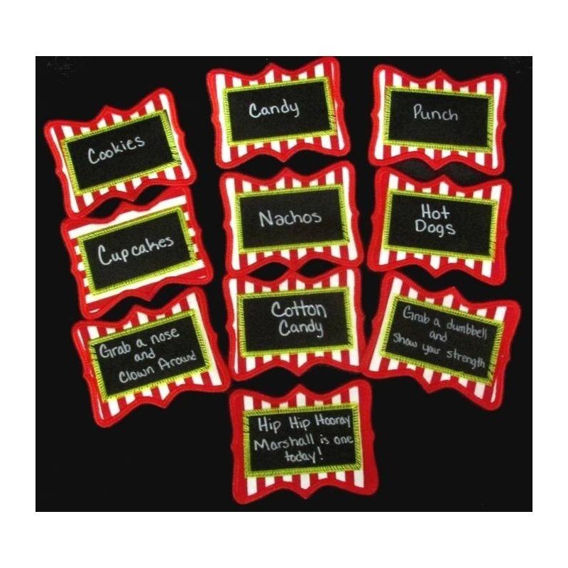 Mini Frames with Chalboard Centers