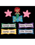 Mermaid Birthday Yard Sign