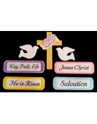 Easter Religious Yard Sign