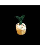 Mermaid Tail Cupcake Topper