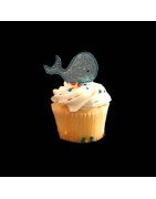 Whale Cupcake Topper