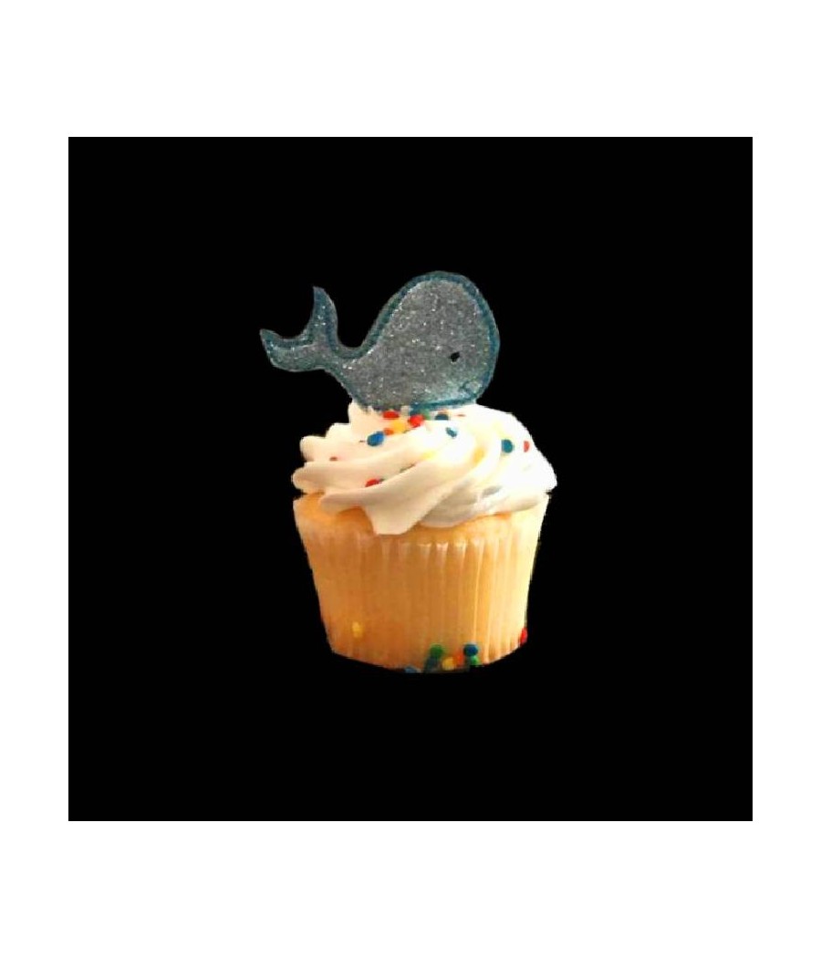 Whale Cupcake Topper