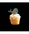 Whale Cupcake Topper